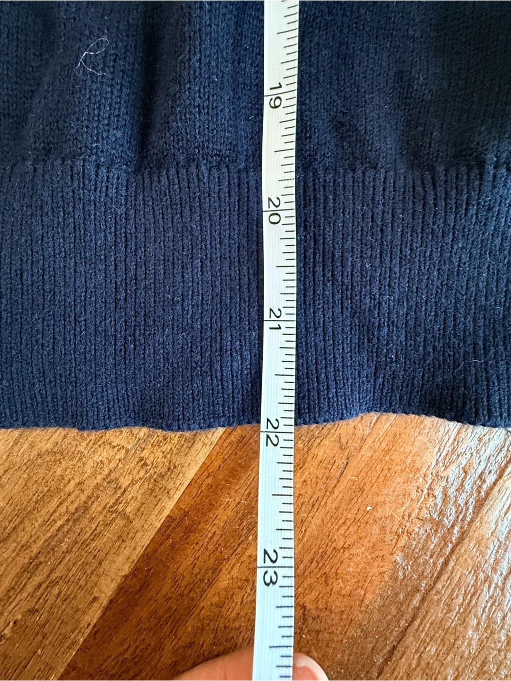 Crewcuts Navy Half-Zip Pullover Sweater sz 12-14 0008 - Picture 4 of 7